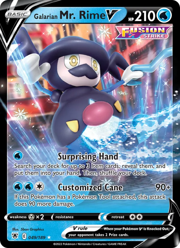 Galarian Mr. Rime V #049 – Astral Radiance card