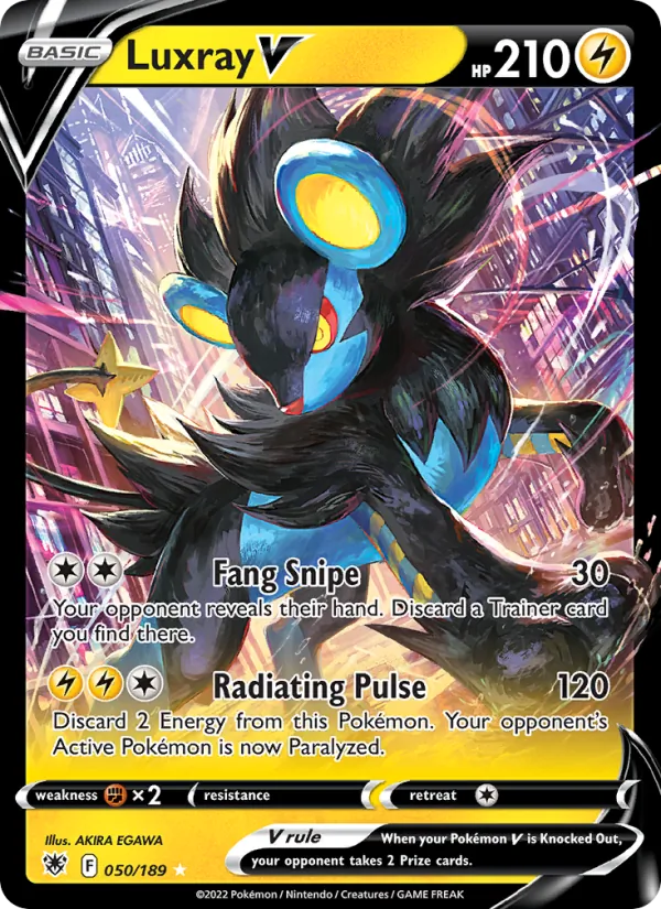 Luxray V #050 – Astral Radiance card