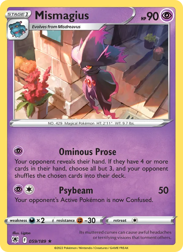Mismagius #059 – Astral Radiance card
