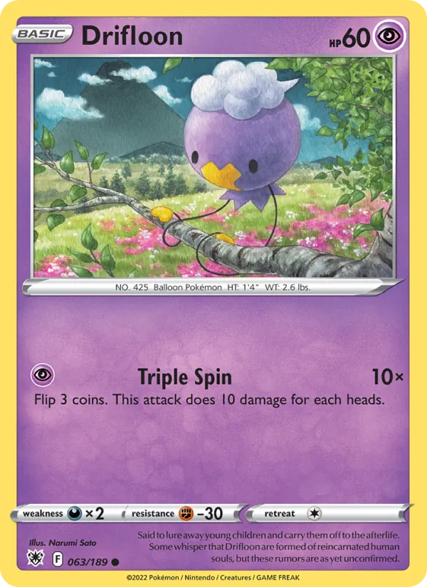 Drifloon #063 – Astral Radiance card