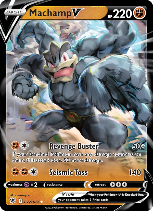 Machamp V #072 – Astral Radiance card