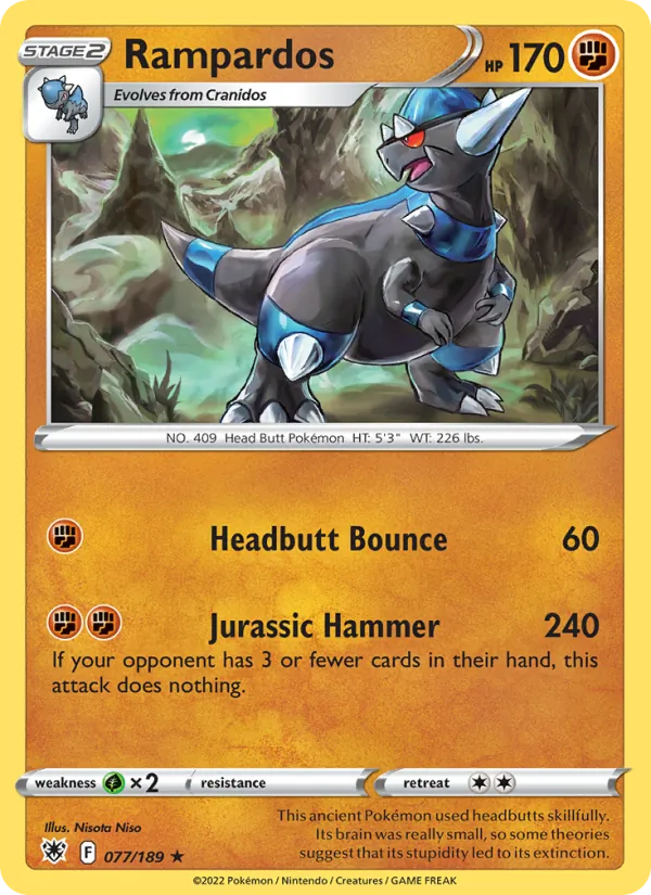 Rampardos #077 – Astral Radiance card