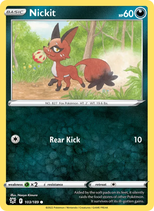 Nickit #103 – Astral Radiance card