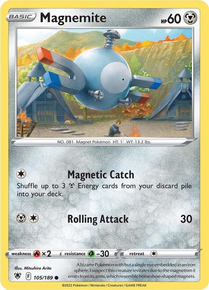 Magnemite #105 – Astral Radiance card