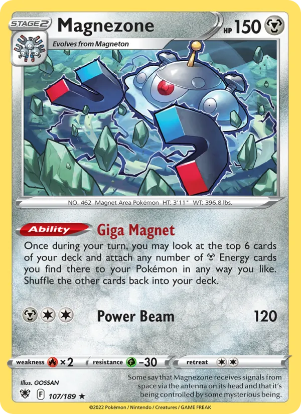 Magnezone #107 – Astral Radiance card
