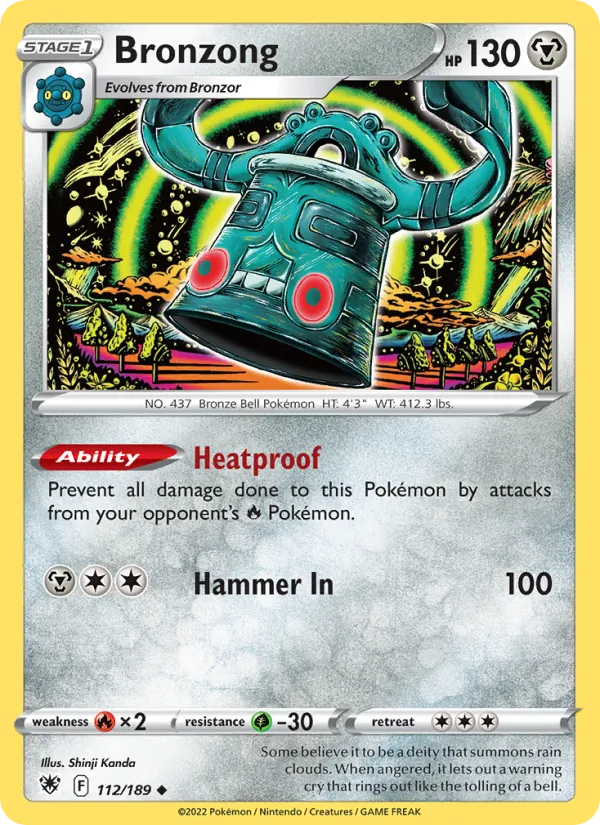 Bronzong #112 – Astral Radiance card