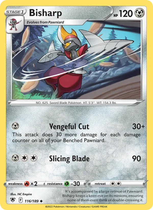 Bisharp #116 – Astral Radiance card