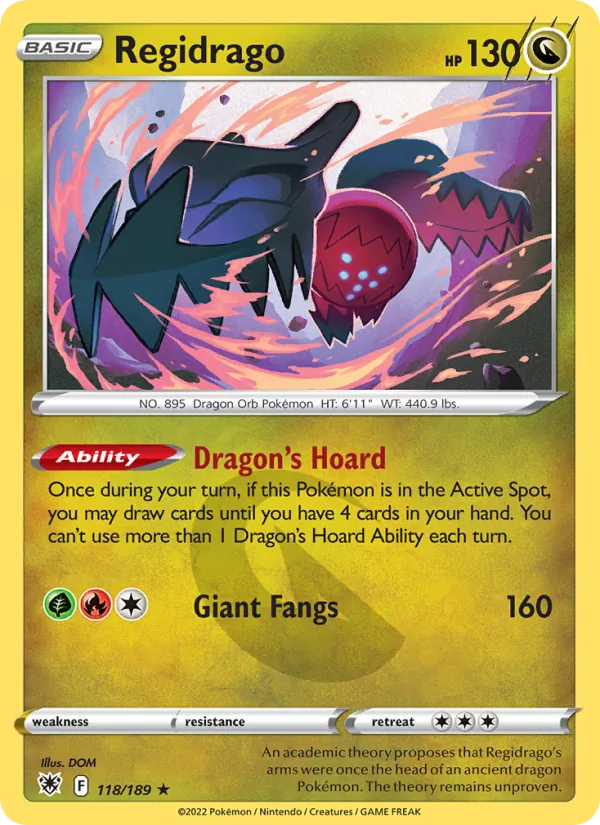 Regidrago #118 – Astral Radiance card