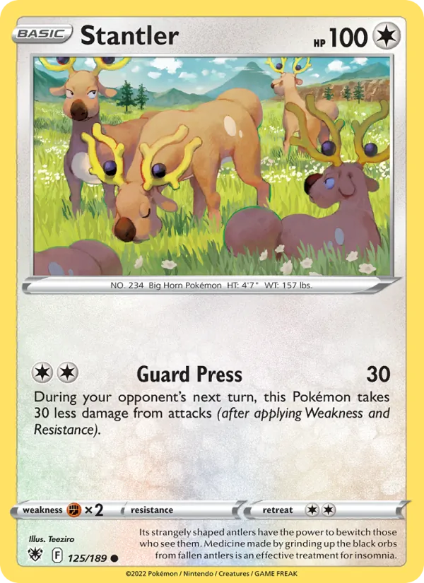 Stantler #125 – Astral Radiance card