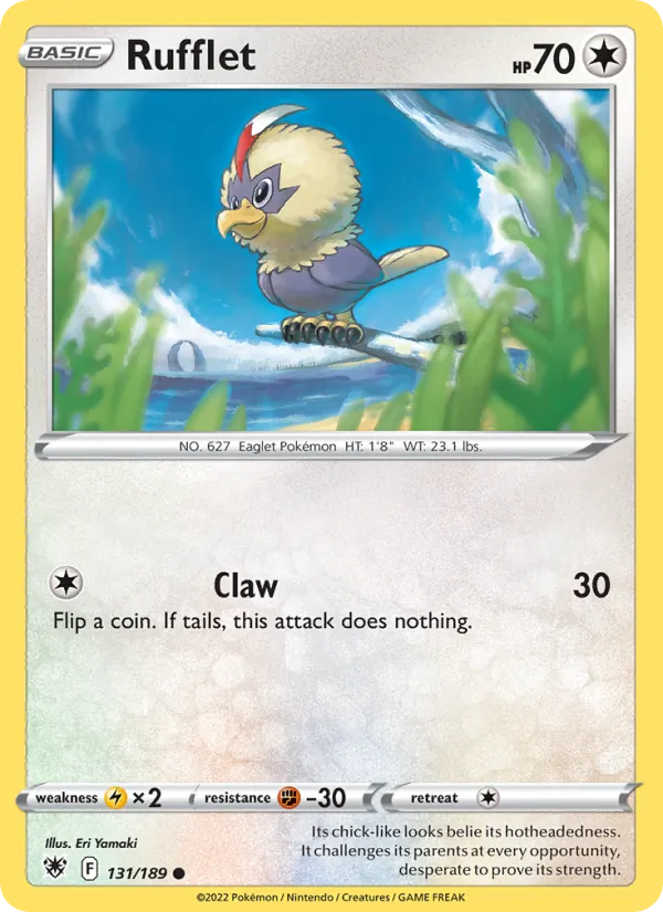 Rufflet #131 – Astral Radiance card