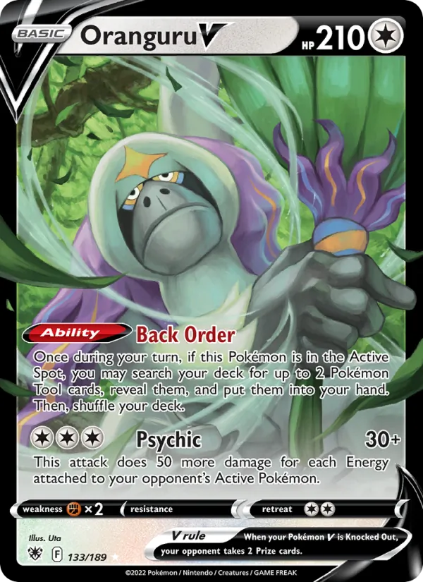 Oranguru V #133 – Astral Radiance card
