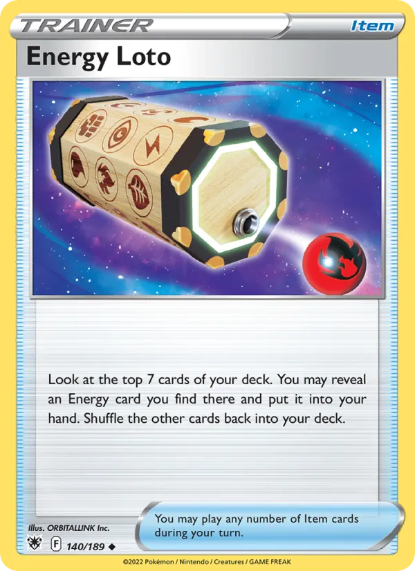 Energy Loto #140 – Astral Radiance card