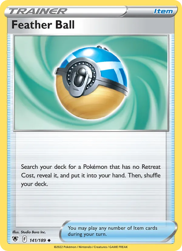 Feather Ball #141 – Astral Radiance card