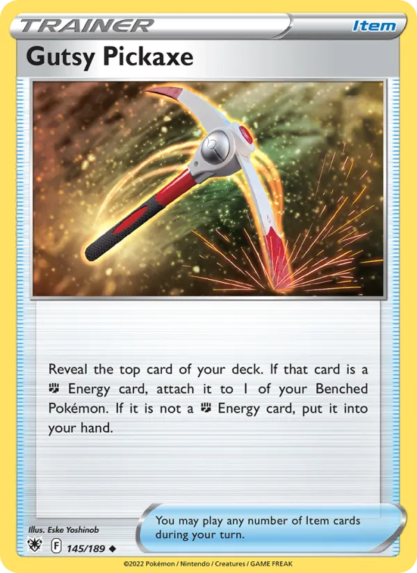 Gutsy Pickaxe #145 – Astral Radiance card