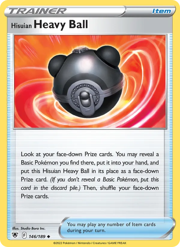 Hisuian Heavy Ball #146 – Astral Radiance card