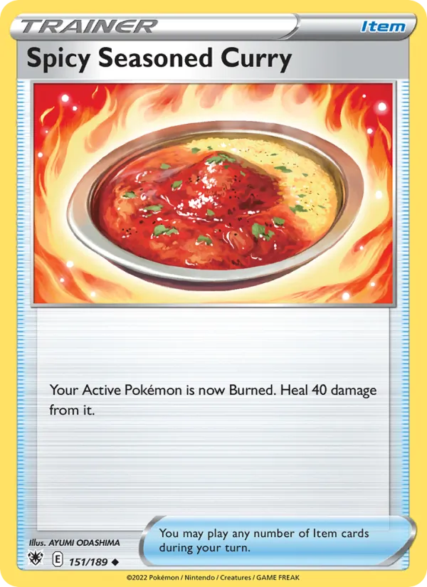 Spicy Seasoned Curry #151 – Astral Radiance card