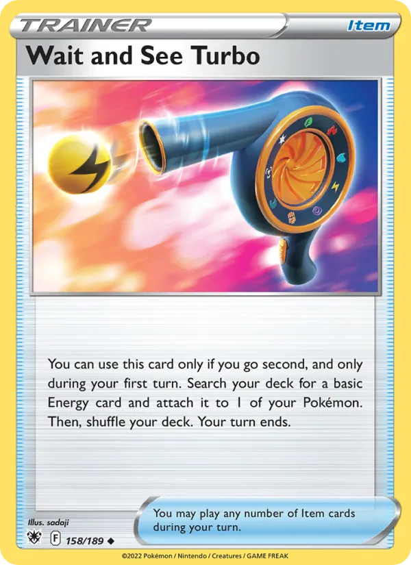 Wait and See Turbo #158 – Astral Radiance card