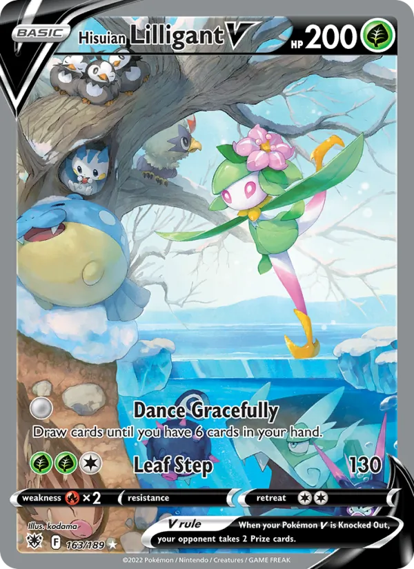 Hisuian Lilligant V #163 – Astral Radiance card