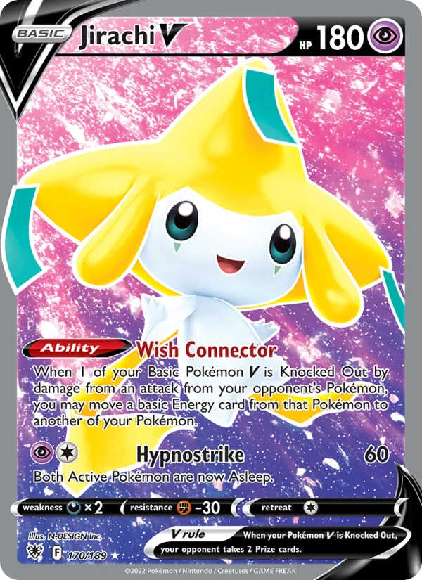 Jirachi V #170 – Astral Radiance card