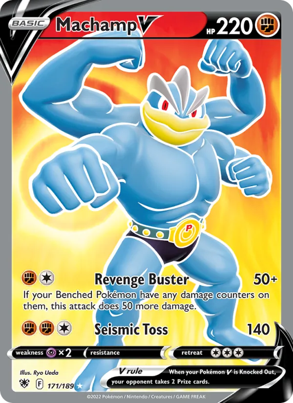 Machamp V #171 – Astral Radiance card