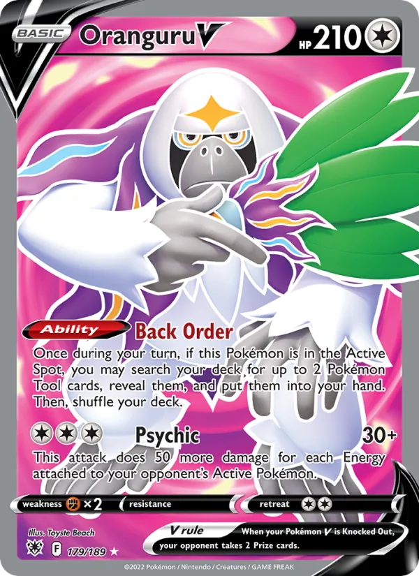 Oranguru V #179 – Astral Radiance card