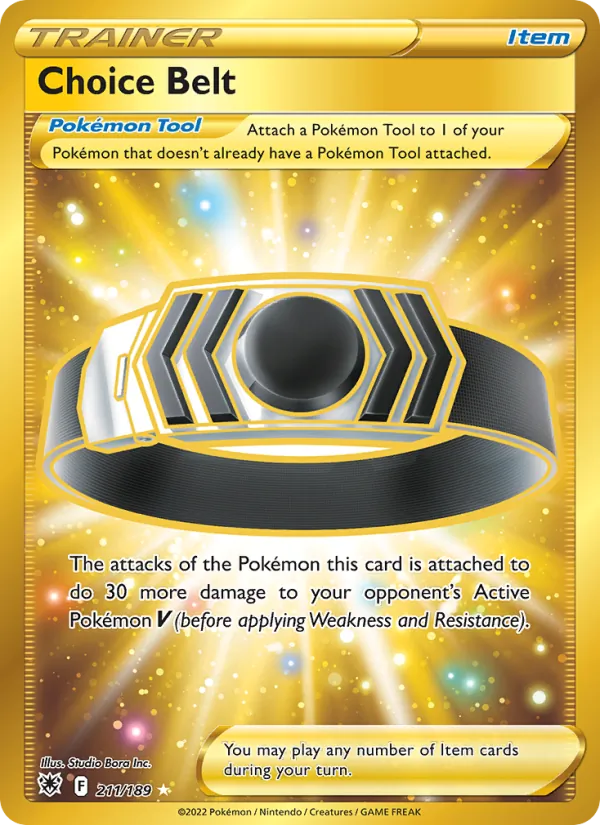 Choice Belt #211 – Astral Radiance card
