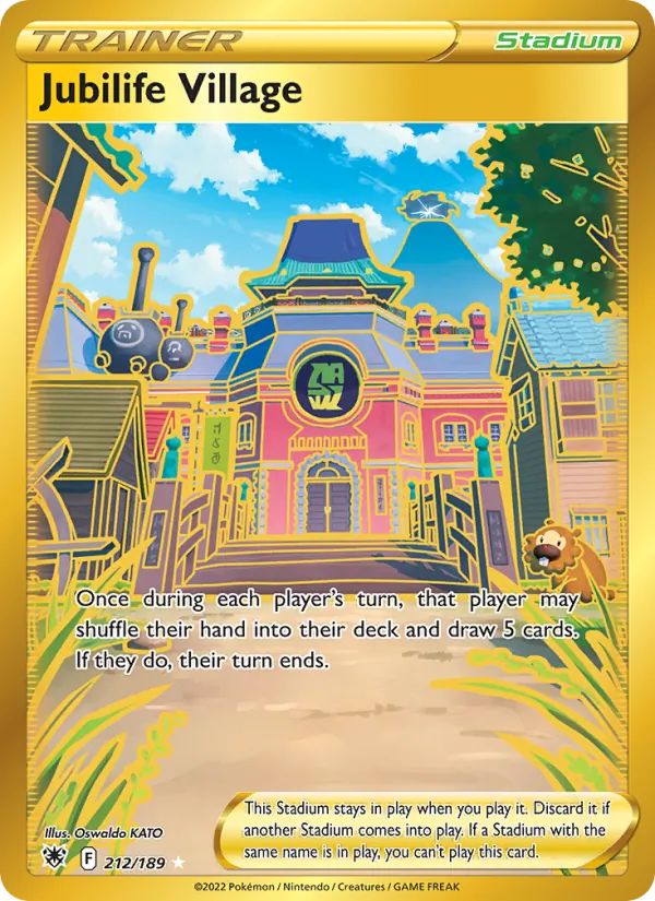Jubilife Village #212 – Astral Radiance card