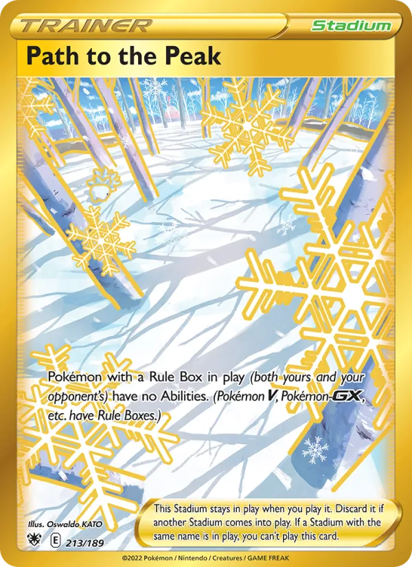 Path to the Peak #213 – Astral Radiance card