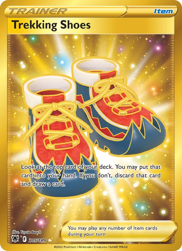 Trekking Shoes #215 – Astral Radiance card
