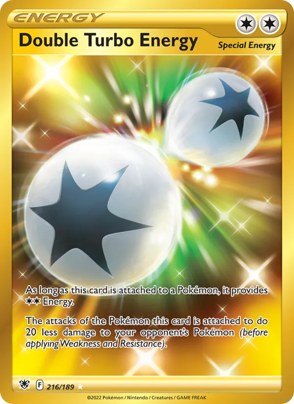 Double Turbo Energy #216 – Astral Radiance card