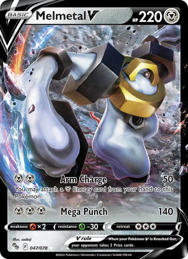 Melmetal V #047 – Pokémon GO card