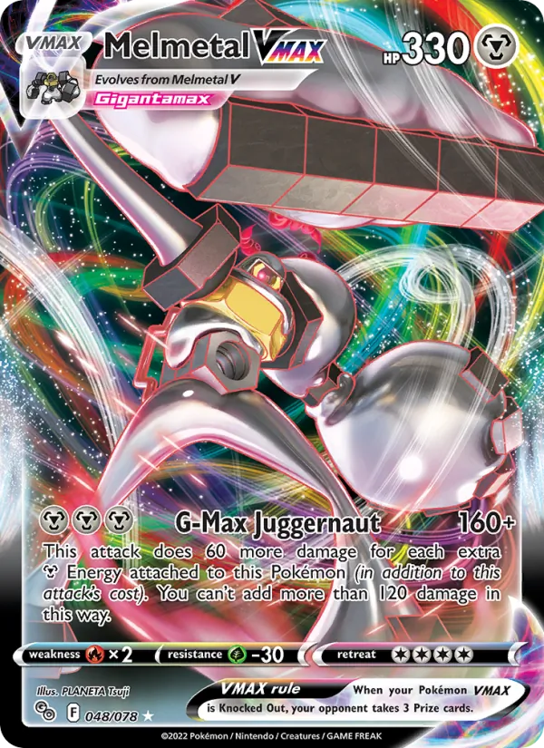 Melmetal VMAX #048 – Pokémon GO card