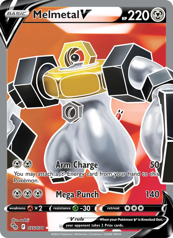 Melmetal V #075 – Pokémon GO card