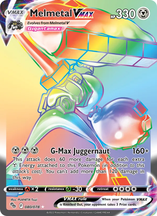 Melmetal VMAX #080 – Pokémon GO card