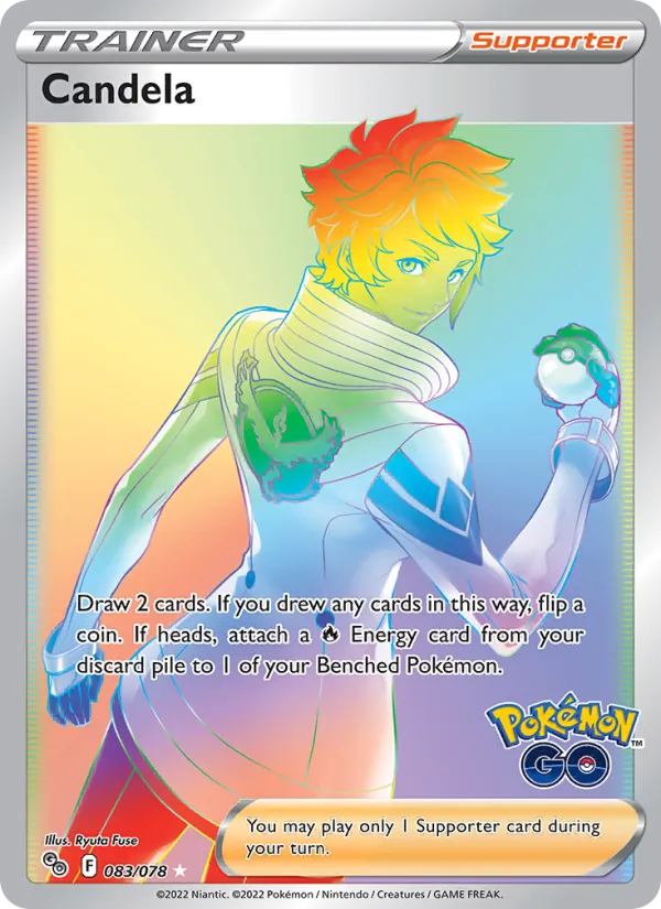 Candela #083 – Pokémon GO card