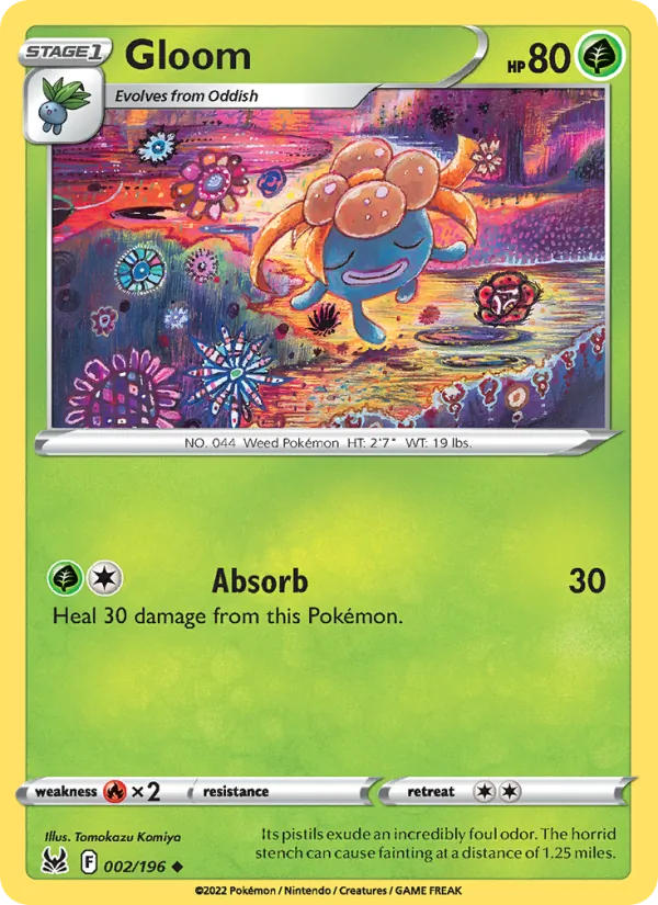 Gloom #002 – Lost Origin card