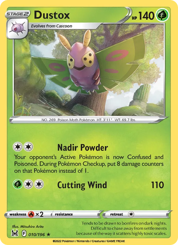 Dustox #010 – Lost Origin card
