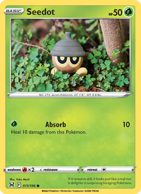 Seedot #011 – Lost Origin card