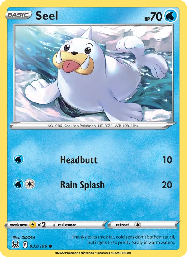Seel #033 – Lost Origin card