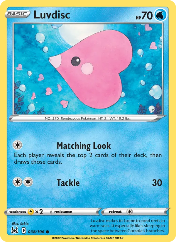 Luvdisc #038 – Lost Origin card