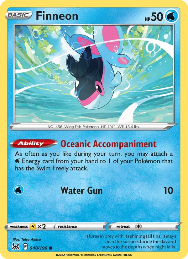 Finneon #040 – Lost Origin card