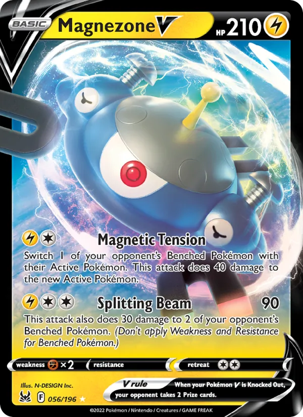 Magnezone V #056 – Lost Origin card