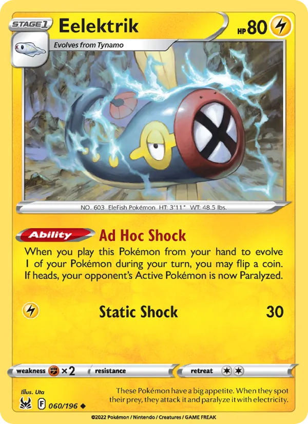 Eelektrik #060 – Lost Origin card
