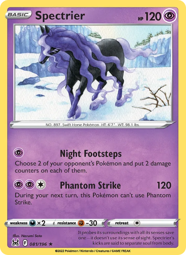 Spectrier #081 – Lost Origin card