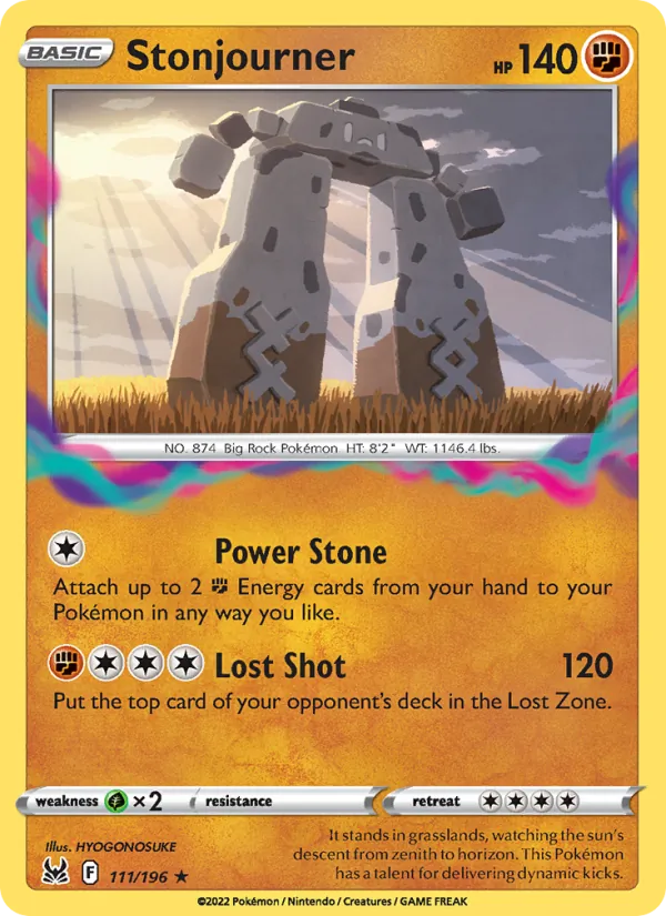 Stonjourner #111 – Lost Origin card