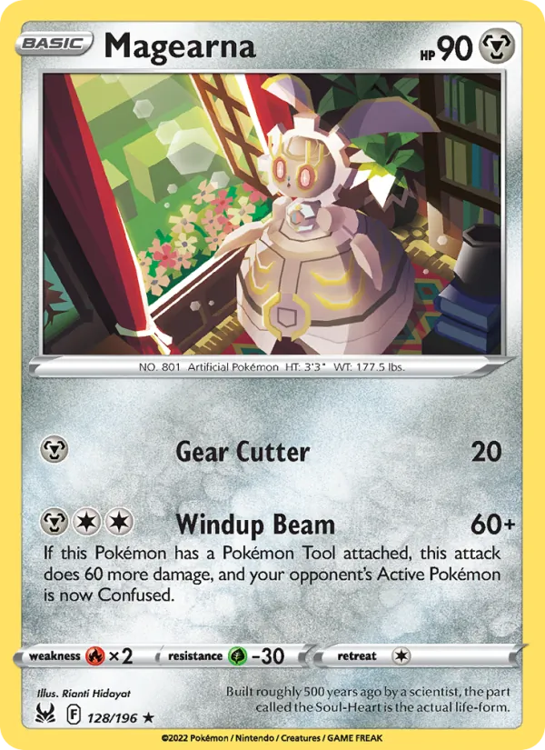 Magearna #128 – Lost Origin card