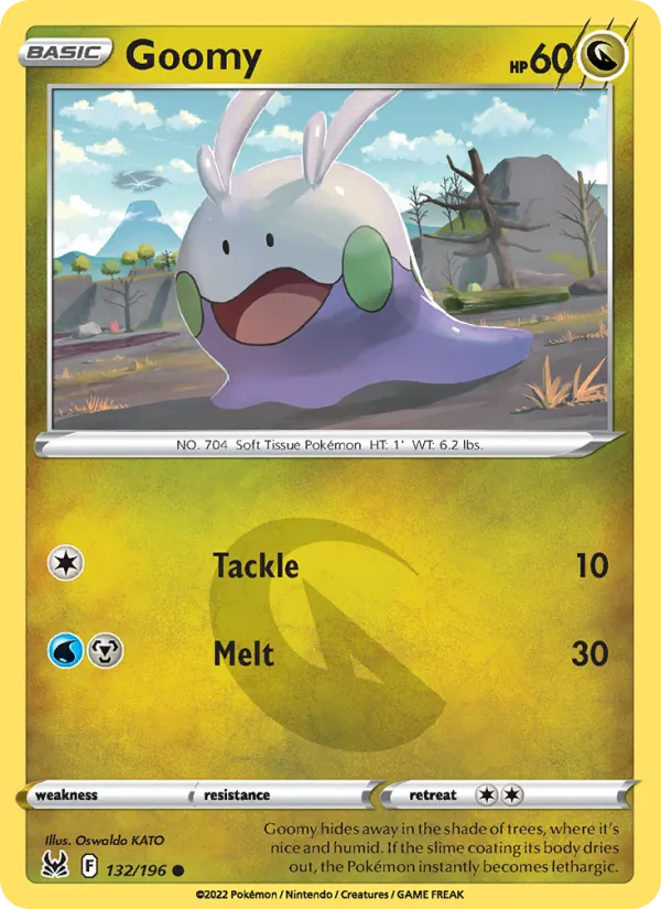 Goomy #132 – Lost Origin card