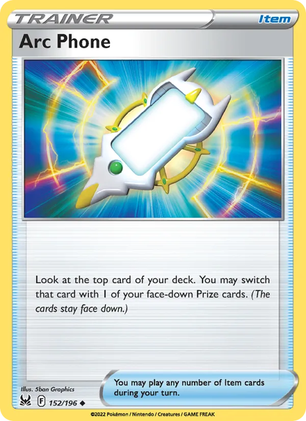 Arc Phone #152 – Lost Origin card