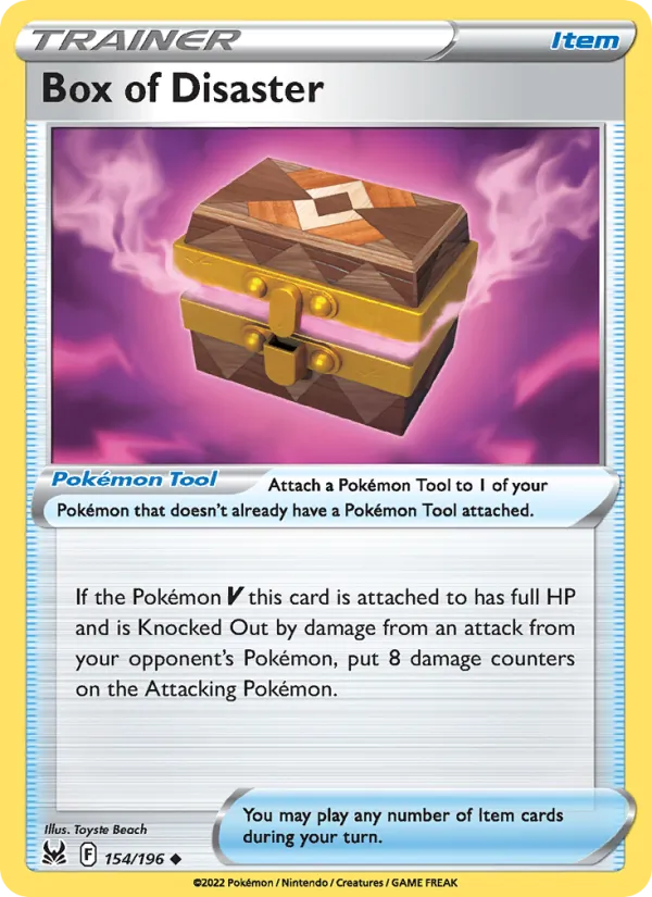 Box of Disaster #154 – Lost Origin card