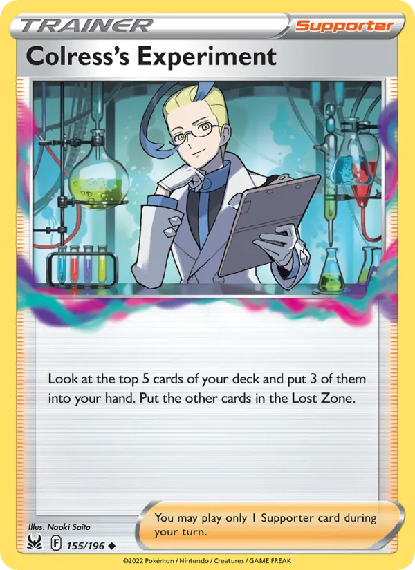 Colress's Experiment #155 – Lost Origin card